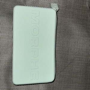 Morphe Light Green/Teal make up bag